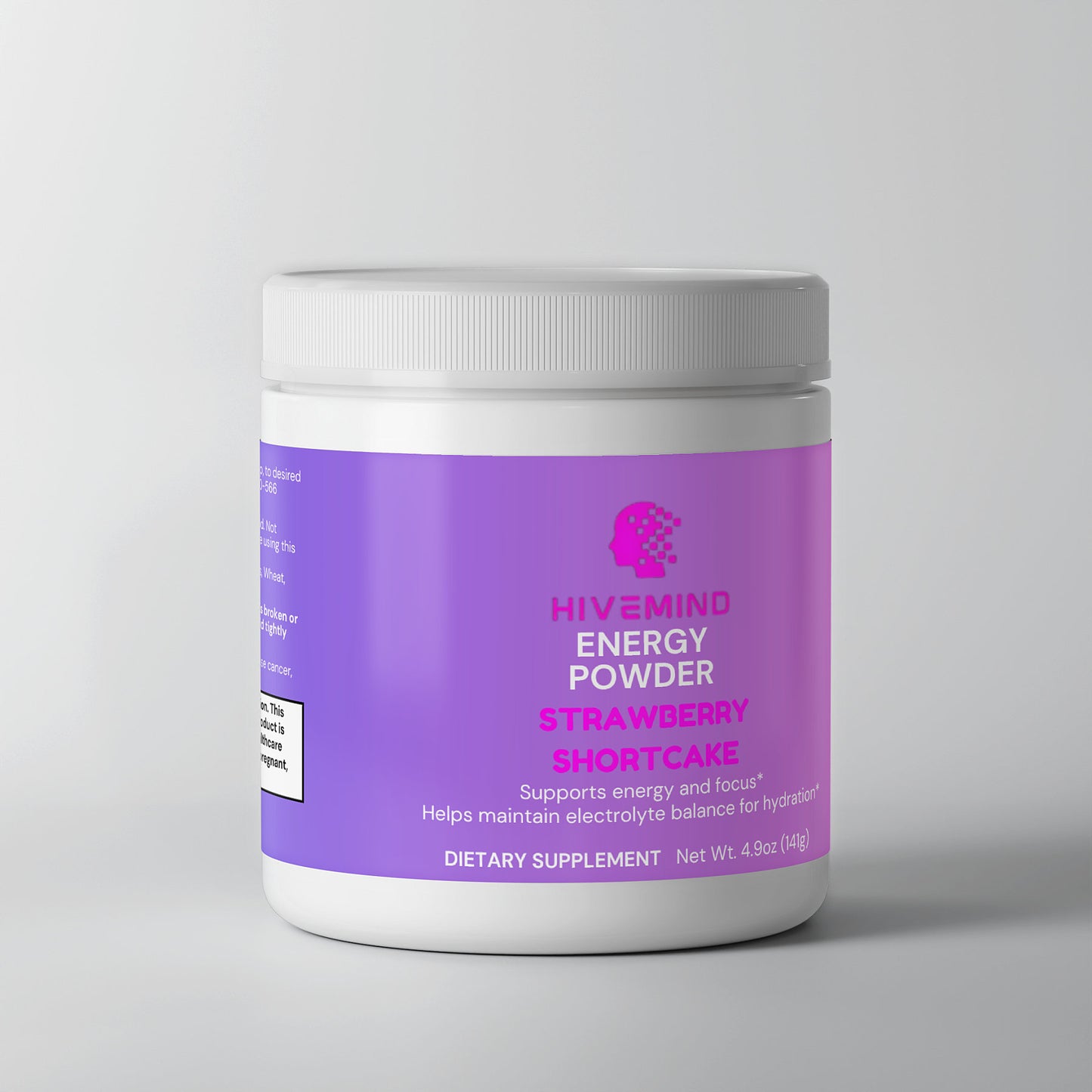 Energy Powder (Strawberry Shortcake)