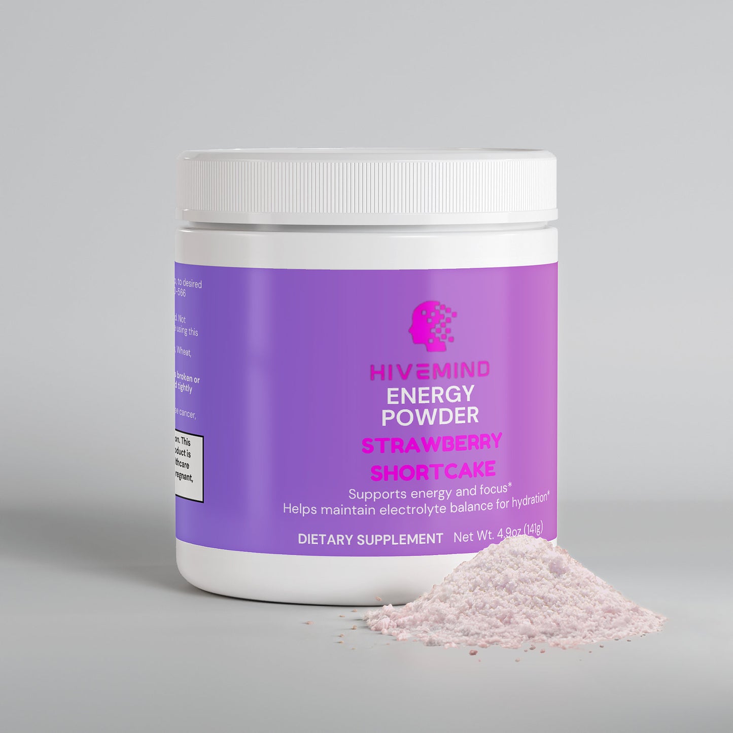Energy Powder (Strawberry Shortcake)