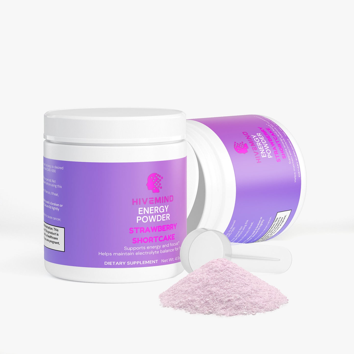 Energy Powder (Strawberry Shortcake)