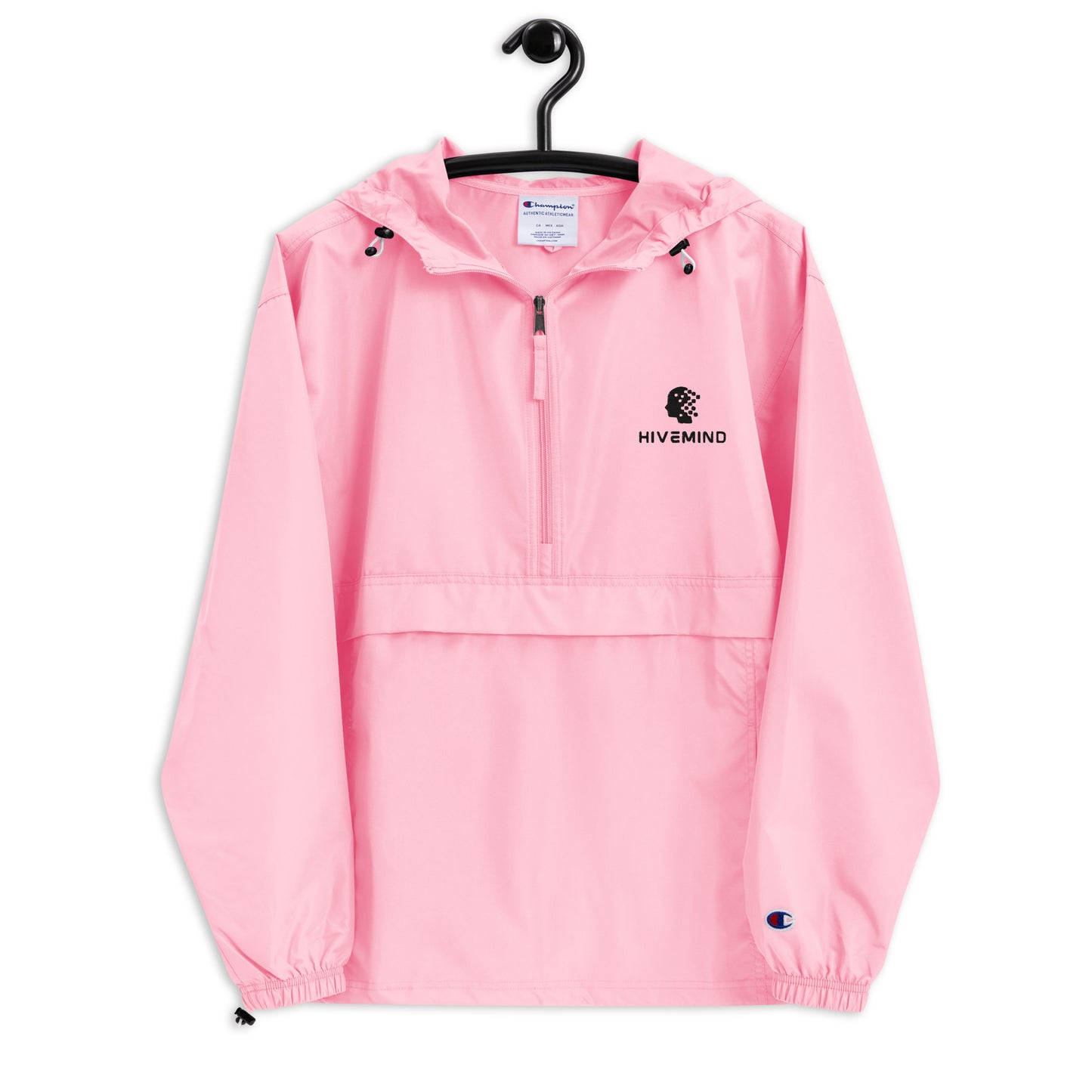 HiveMind Embroidered Champion Packable Jacket