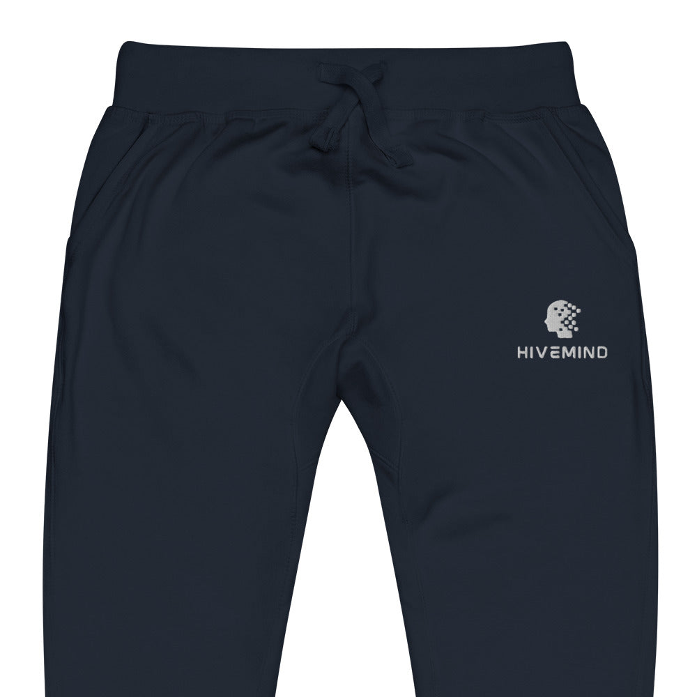 HiveMind White Logo Fleece Pants