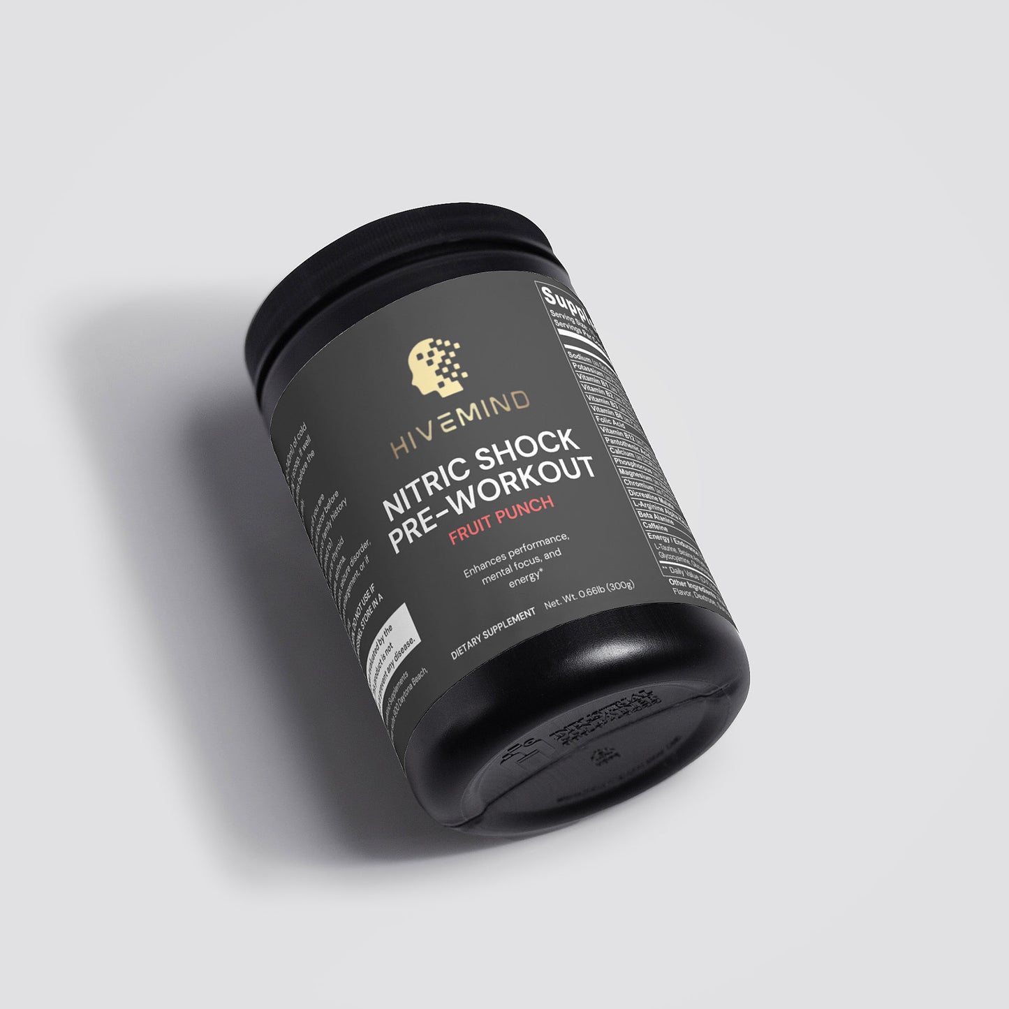 Nitric Shock Pre-Workout Powder (Fruit Punch)