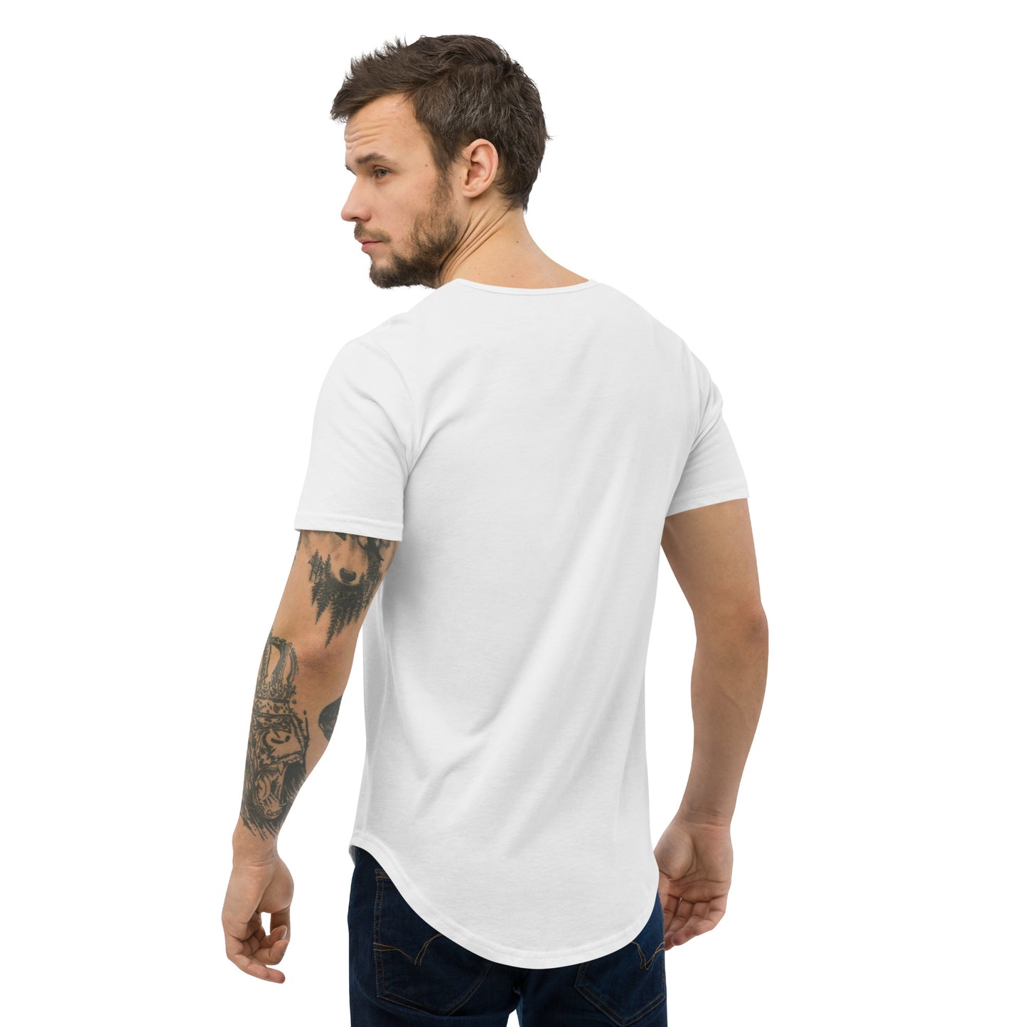 Men's Curved Hem T-Shirt