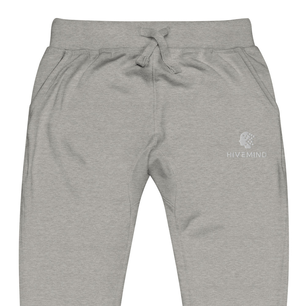 HiveMind White Logo Fleece Pants