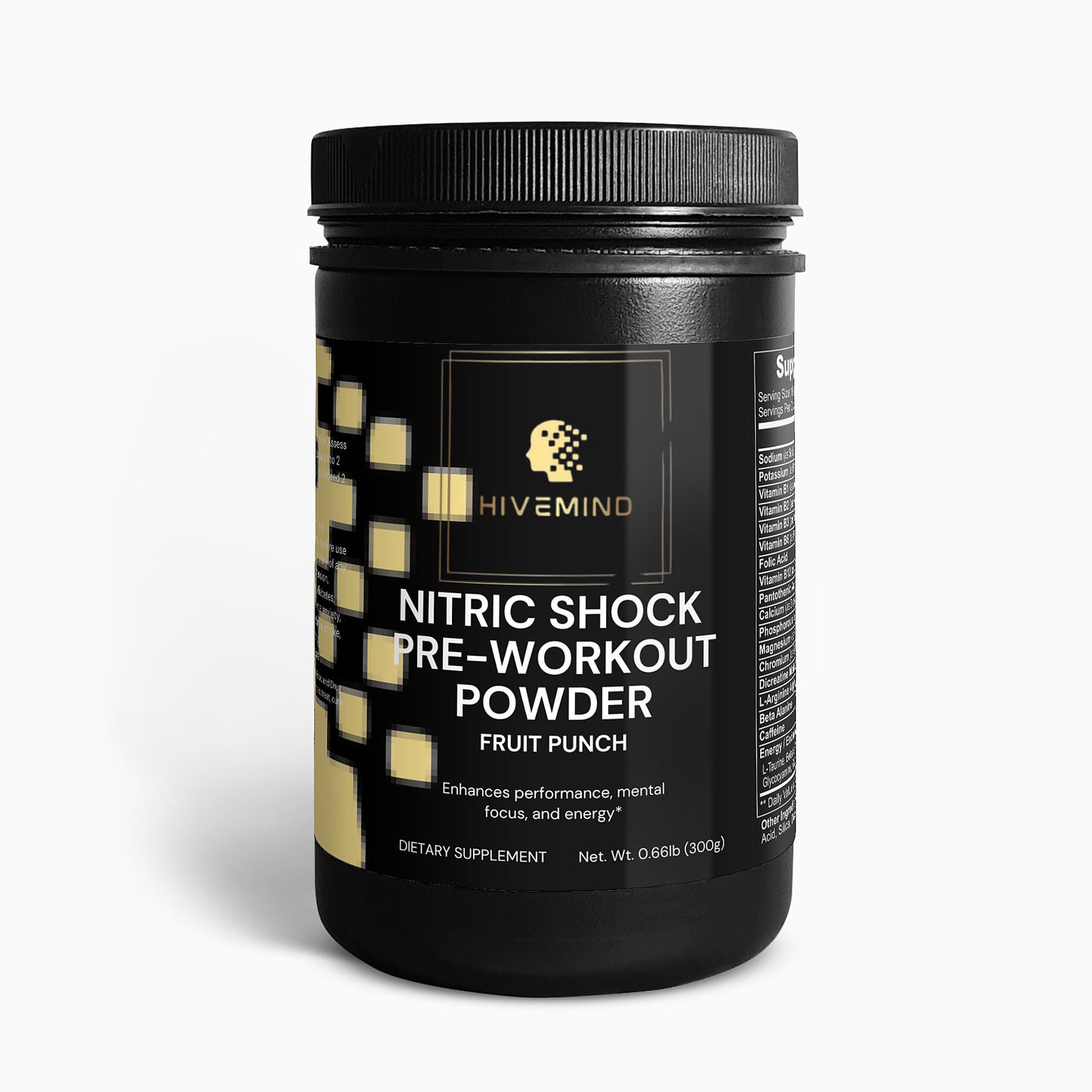 Nitric Shock Pre-Workout Powder (Fruit Punch)